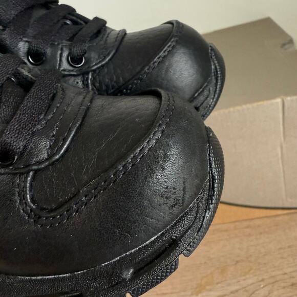Nike Air Max Goadome ‘Triple Black’ Toddler Leather Boots - Size 5 C - Picture 10 of 11